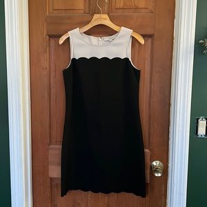 Ann Taylor Loft scalloped Shift Dress